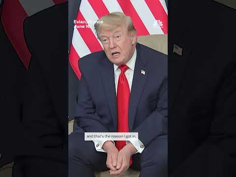 Trump touts Iran deal to European allies at G7