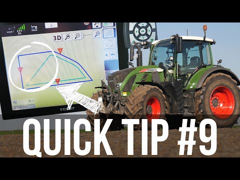 Quick Tip #9 | Vorgewendelinie begradigen | 2021 | Fendt 724 | Renè Wengelewski | #oneminutemonday