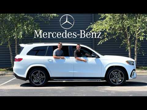2025 Mercedes GLS 450 -- What's NEW for 2025 with the Largest Benz SUV?? ($100,000)