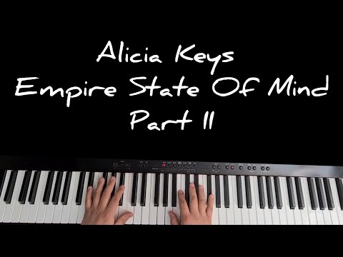 Alicia Keys - Empire State Of Mind Part II - Piano Tutorial 🎹