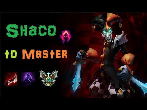 Shaco with Edge of Night - Diamond Ranked - Road to Master [Full Gameplay] Infernal Shaco