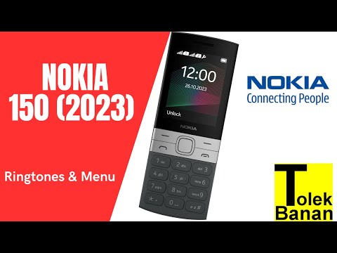 Nokia 150 (2023) - Unboxing / Menu & Ringtones / Dzwonki  - Classic Phone