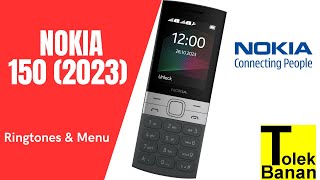 Nokia 150 (2023) - Unboxing / Menu & Ringtones / Dzwonki - Classic Phone