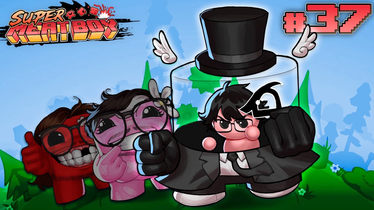 pewdiepie explodiu o pc do creeper 💥😱 - Super Meat Boy #37