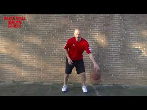 Dribbel oefening starten en stoppen met stoplichtspel - BASKETBALL @HOME SCHOOL U6/U8/U10/U12