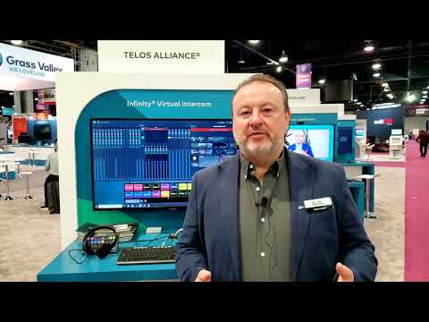 Telos Alliance Infinity Virtual Intercom on AMPP