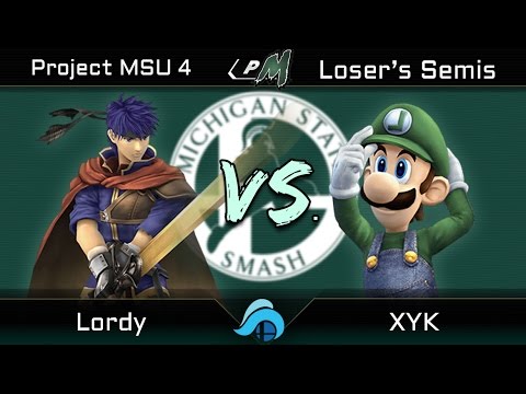 Project MSU 4 Losers Semis - Lordy (Ike) vs. XYK (Luigi)