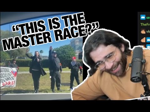HasanAbi REACTS to Nazi Parade in Florida │ CHUD REACTS