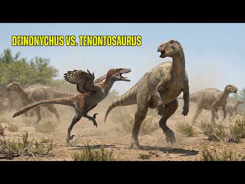 Deinonychus vs. Tenontosaurus: The Real Pack Hunt