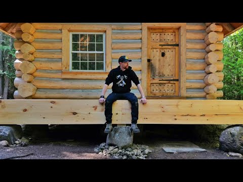 Front Porch Build! Strong & Simple / Ep114 / Outsider Cabin Build
