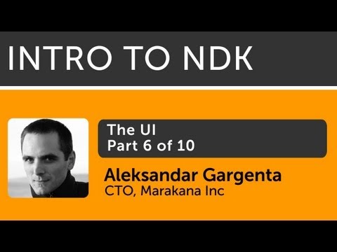 Intro to Android NDK - 06 - The UI