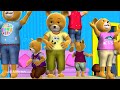 Ten Little Teddy Bears Jumping on the Bed Song ...
