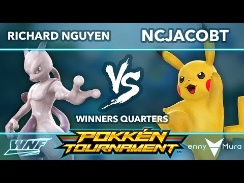 Richard Nguyen (Mewtwo) vs NCJacobT (Pikachu)  - WNF Pokken 1.8 WQ