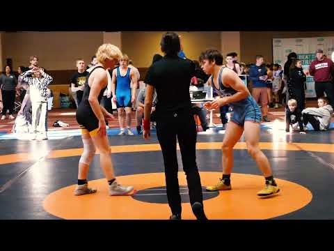 Kyle Melody of Mat Rat Wrestling Club [R] v. Vermaat VanderBrug of Beat the Streets [B] (141-146)