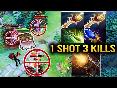 Zipfile Best Pudge Pick Sniper - Enemy RAGE QUIT Dota 2