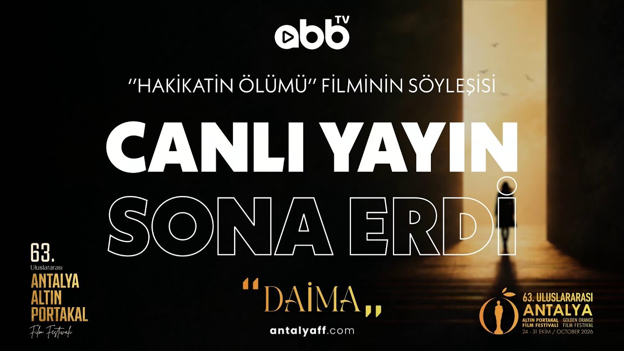 ‘’HAKİKATİN ÖLÜMÜ’’ FİLMİNİN SÖYLEŞİSİ