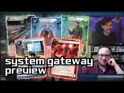 System Gateway Preview - Android: Netrunner // LIVE