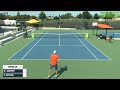One Million Unforced Errors During The Warm-Up (Opelka - Janvier)
