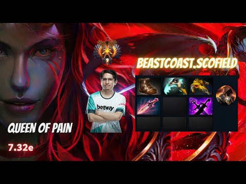 Beastcoast.Scofield - Queen of Pain [MidLane] #rank 9