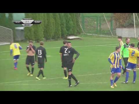 Kuriózní ruka v divizním zápase FK Kozlovice - FK Šumperk