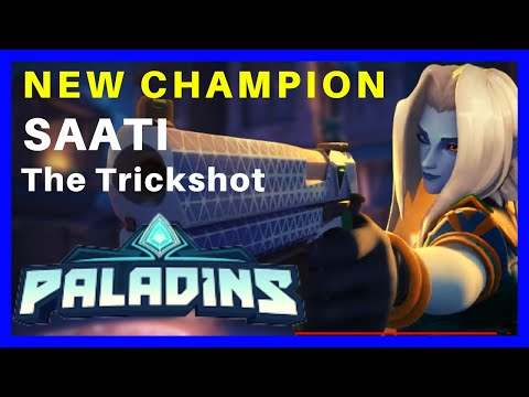 SAATI - The TrickShot Paladins New Champion | Paladins Ranked Competitive