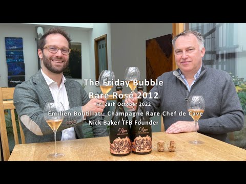 The Friday Bubble - Review of Rare Rose 2012 with Chief Winemaker Emilien Boutillat