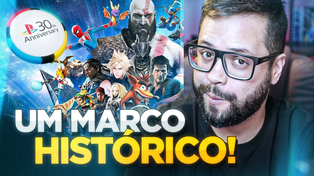 OS 30 ANOS DO PLAYSTATION CARREGAM MUITAS EMOÇÕES DOS JOGADORES