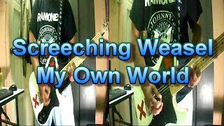 Screeching Weasel   My Own World (Guitar Cover)