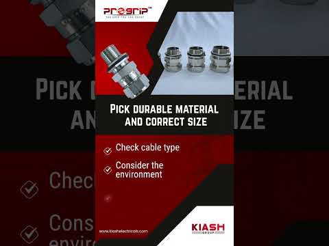Choosing the right cable gland can prevent major electrical failures.