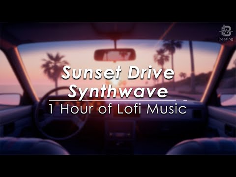 Sunset Drive Synthwave | 1 Hour 80s Lofi Synthwave Mix for Coding & Focus