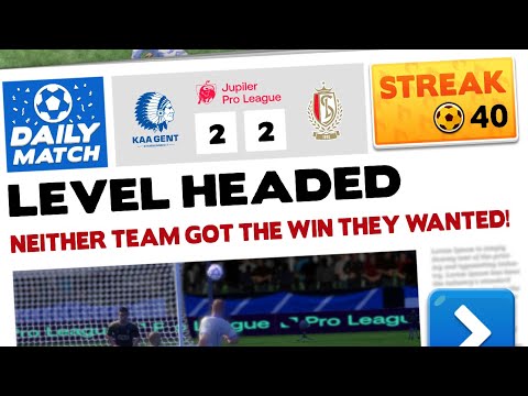 Streak - Score! Hero 2023 - K.A.A. Gent Vs. Standard de Liege