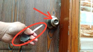 How To Open Door Lock Without Key | Door Lock Open Karne Ka Tarika | Lock Kholne Ka Tarika