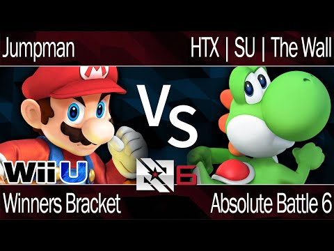 AB6 Smash 4 - Jumpman (Mario) vs HTX | SU | The Wall (Yoshi) - Winners Bracket