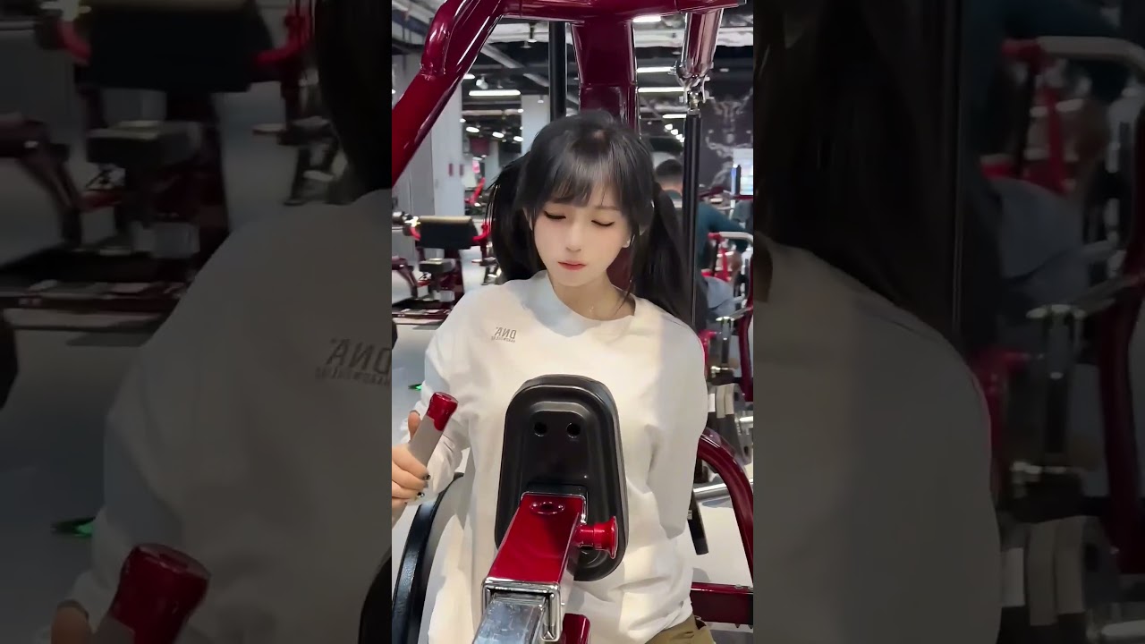Chinese Girl Gym Workout 1285 💪 Asian Fitness Model Inspiration