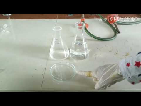 To Estimate The Saponification Value of Ester (oil/fat).