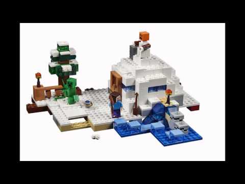 LEGO Minecraft 21120 the Snow Hideout Building Kit