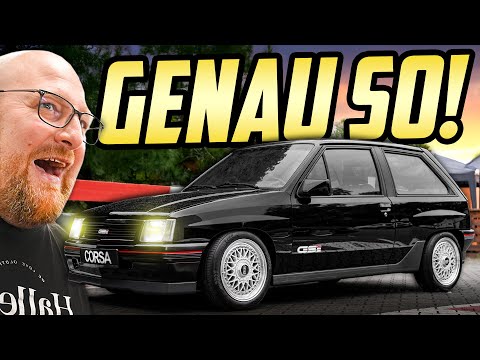 Viel LIEBE für wenig AUTO! - Opel Corsa A GSI - Marco ist BEGEISTERT!