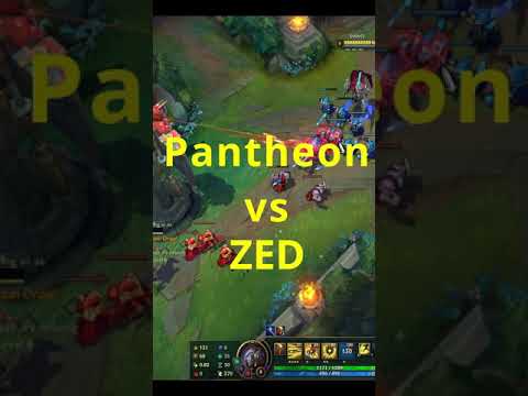 Pantheon makes fun of MAIN Zed ! 😂