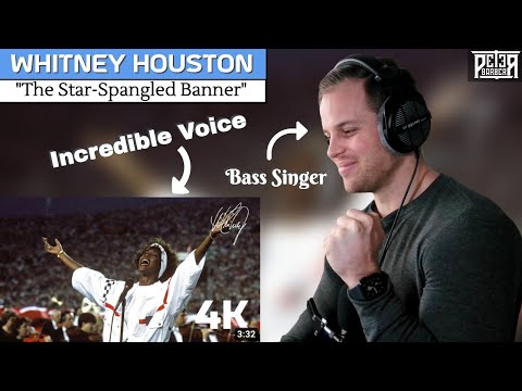 Professional Singer Vocal ANALYSIS - Whitney Houston | The Star Spangled Banner