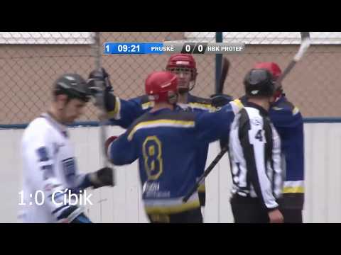 Zostrih zo zápasu ŠK 98 Pruské - HBK PROTEF Považská Bystrica