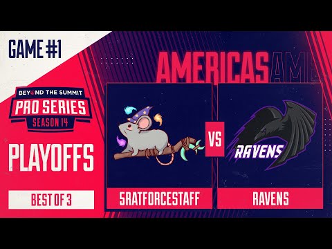 5RATFORCESTAFF vs Ravens Game 1 - BTS Pro Series 14 AM: Playoffs w/ Kmart & ET
