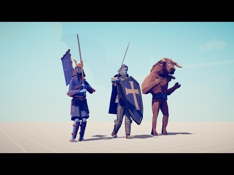 SHOGUN KNIGHT & MINOTAUR vs EVERY UNIT - Totally Accurate Battle Simulator TABS