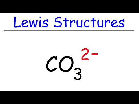 How To Draw The Lewis Structure of CO3 2- (Carbonate Ion) - Chemistry