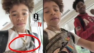 T.I. Son &quot;King&quot; Dares A Senior To Snatch His Chain! 👑