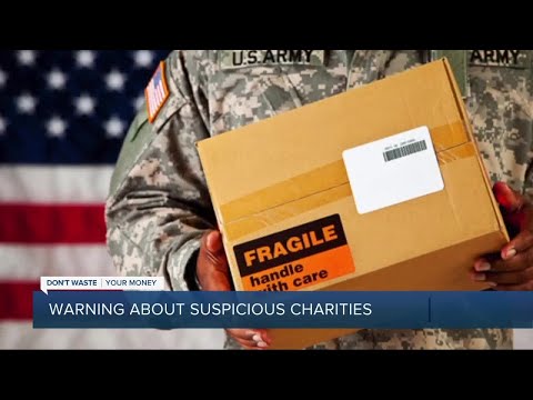 Dont Waste Your Money: Warning about suspicious charities