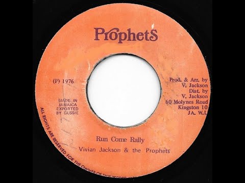 VIVIAN JACKSON ♦ Run Come Rally/Version {PROPHETS 7" 1976}