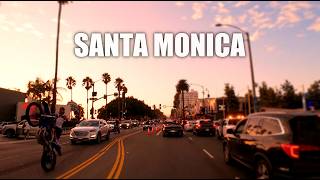 The Most EPIC Sunset Drive in LA | Santa Monica to Malibu [4K]