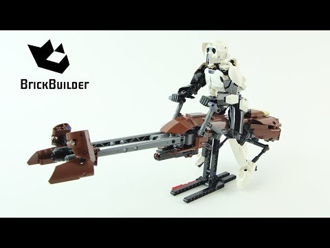 Vidéo LEGO Star Wars 75532 : Scout Trooper & Speeder Bike