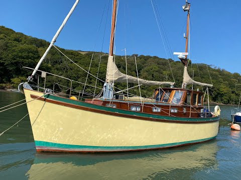 Miller Fifer Motor Sailer ketch classic yacht For Sale