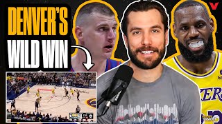 How Jokic & Nuggets pulled off INSANE comeback vs. LeBron & Lakers | Hoops Tonight